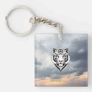 Modern Streetwear Graphic Design Key Ring