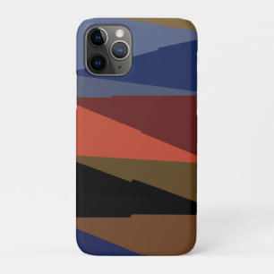 Modern Stripe Colourful Rainbow triangle pattern  Case-Mate iPhone Case