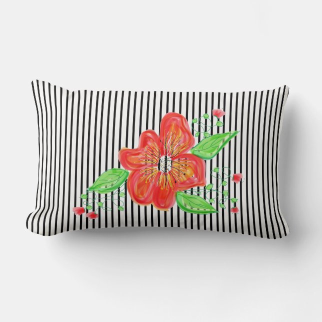 Modern Stripe Pillow (Front)