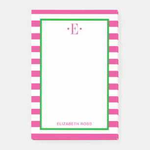 Modern Striped Post-it Notes