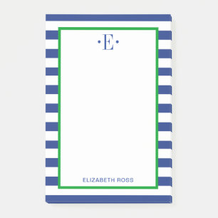 Modern Striped Post-it Notes