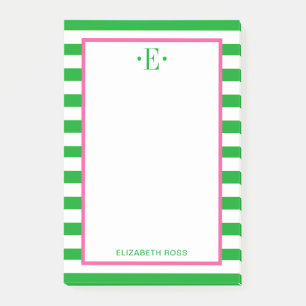 Modern Striped Post-it Notes