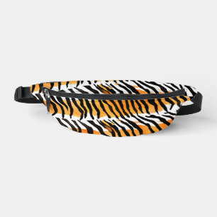 Modern Striped tiger skins Print wild animals wild Bum Bags