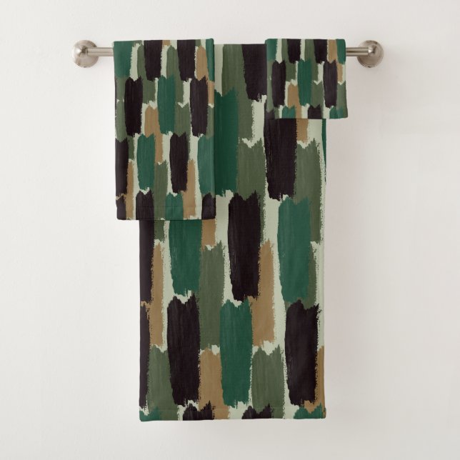 Modern Stripes Bath Towel Set (Insitu)