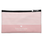 Modern Stripes with Upscale Heart Monogram