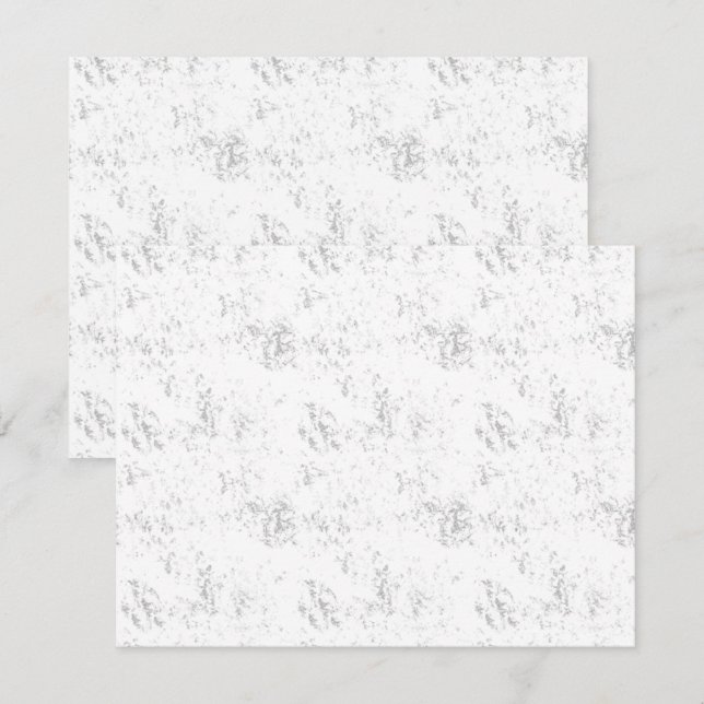 Modern Student Desk Aesthetic Design Card (Front/Back)