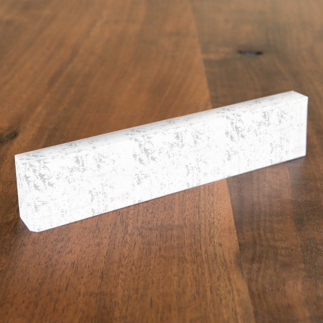 Modern Student Desk Aesthetic Design Nameplate (Side)
