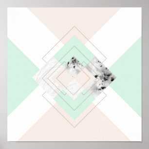 Modern Style Geometric Design Poster