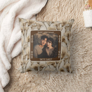 Modern Stylish 20Th Anniversary Throw Pillow 