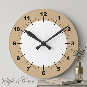 Modern Stylish 8" Acrylic Wall Round Clock
