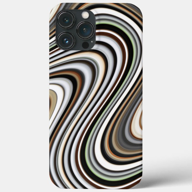 Modern Stylish Abstract Pattern  Case-Mate iPhone Case (Back)