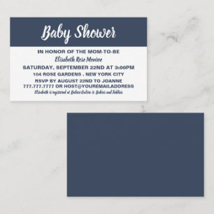 Modern & Stylish Baby Shower Invitation