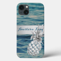 Modern Stylish, Beach, See, Pineapple