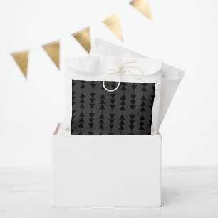 Modern & Stylish Black Hanging Triangles on Smoky Favour Bags