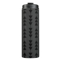 Modern & Stylish Black Hanging Triangles on Smoky