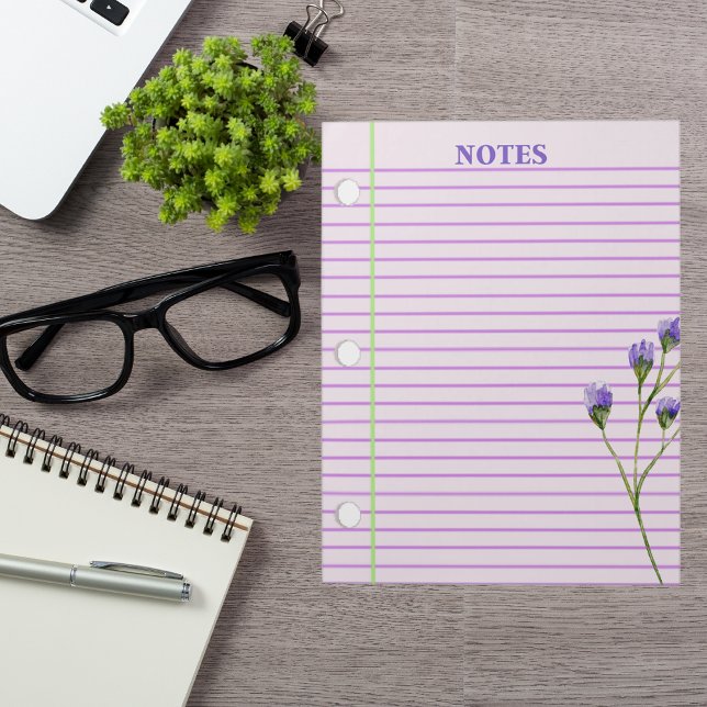 Modern Stylish Boho Floral  Notepad (Creator Uploaded)