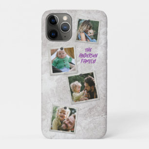 Modern Stylish Customised Photo Family Home Decor Case-Mate iPhone Case