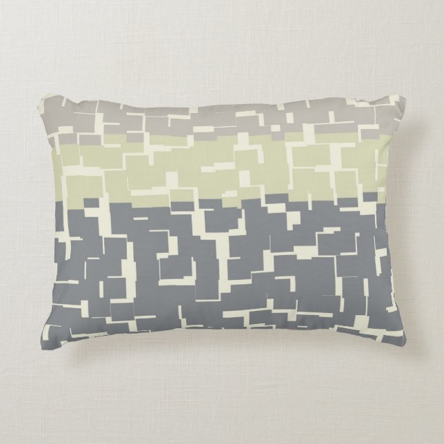 Modern Stylish Earth Toned Colours Decorative Cushion (Front)