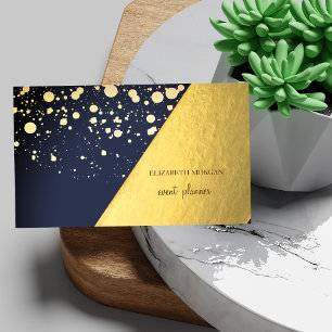Modern Stylish Gold,Dots,Geometric Business Card