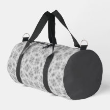 Modern Stylish Grey Kaleidoscopic Sports Bag