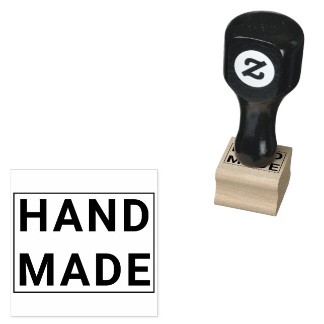 Modern Stylish Handmade Professional Rubber Stamp (Stamped)