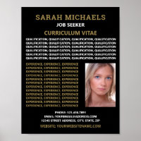 Modern & Stylish Job Seekers Curriculum Vitae
