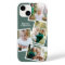 Modern stylish multi photo family sage green chic