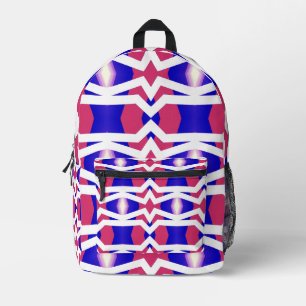 Modern stylish multiple colour classic design   pr printed backpack