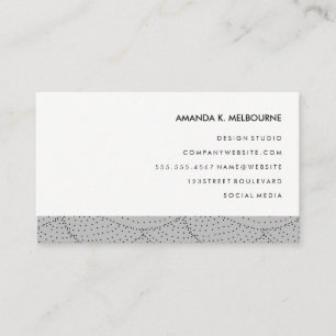 Modern Stylish Pattern Business Card