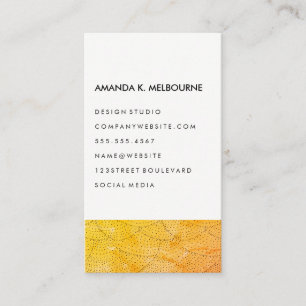 Modern Stylish Pattern Business Card