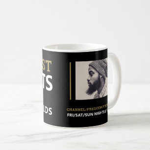 Modern & Stylish Podcaster, Podcast Advertising Coffee Mug