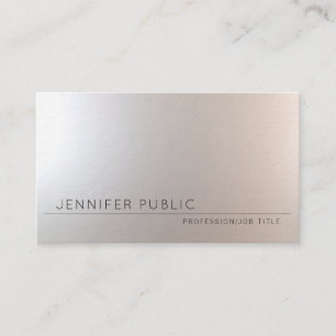 Modern Stylish Professional Excellent Luxurious Business Card