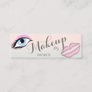 Modern Stylish Professional,Eye,Lip Mini Business Card