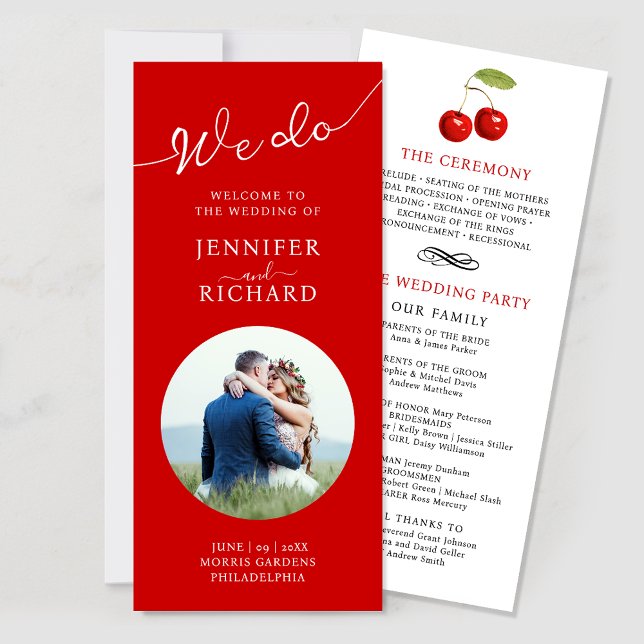 Modern Stylish Red And White Photo Wedding Script (Creator Uploaded)