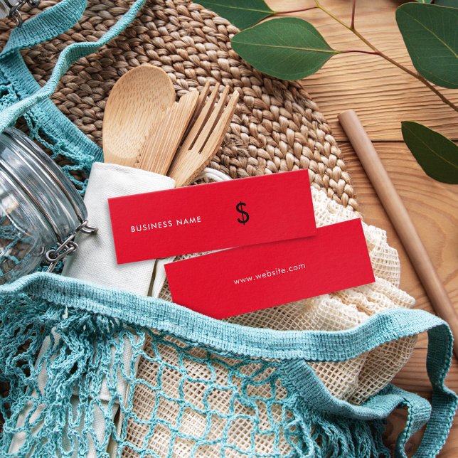 Modern Stylish Simple Bright Red Price Tag (Creator Uploaded)