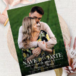 Modern Stylish Wedding Save The  Date Photo Invitation<br><div class="desc">Modern Stylish Wedding Save The Date Photo Invitation</div>