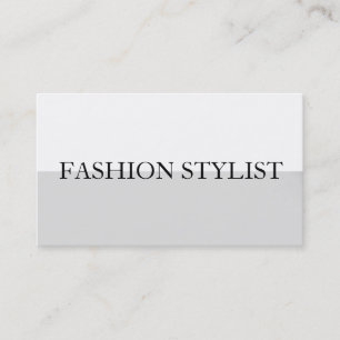 Modern Stylist Professional Business Card
