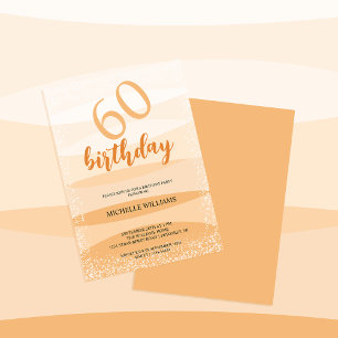 Modern Summer Birthday Party In Pink Invitation