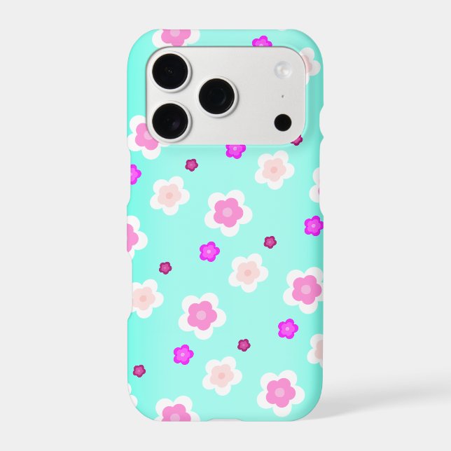 Modern summer gradient daisy flower pattern  (Back)