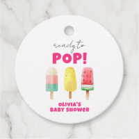 Modern Summer Popcicle Ice Cream Baby Shower
