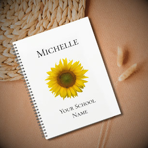 Modern Sunflower Botanical Boho  Planner