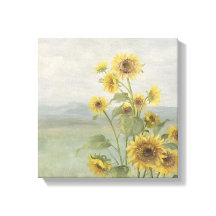 Modern sunflower Watercolor & personalise Image
