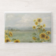 Modern sunflower Watercolor & personalise Image