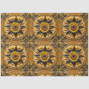 Modern Sunflowers Beautiful Collection Tissue Paper