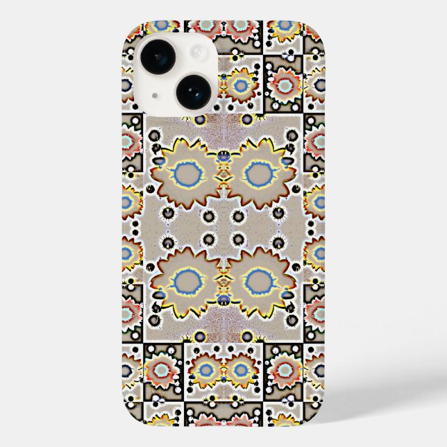 Modern Sunflowers Pattern Case-Mate iPhone Case (Back)