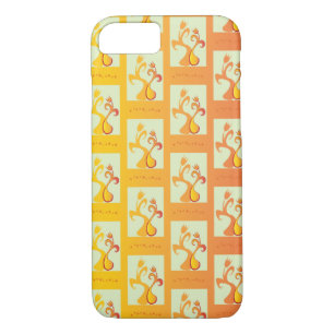 Modern Sunny yellow Tulip Couple illustration Case-Mate iPhone Case