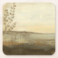 Modern Sunset Landscape Oil Painting