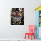 Modern sweet 16 party photo welcome sign