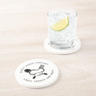 Modern Sweet Bakery Business Coaster