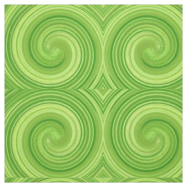 Modern Swirl Abstract Art #10 Fabric (Swatch)